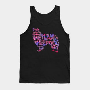 Shetland Sheepdog Tank Top